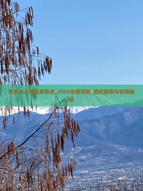 长春去云南温泉景点