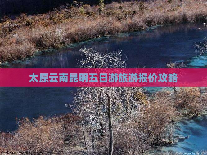 太原去云南昆明五日游