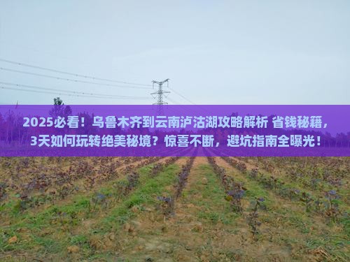 乌鲁木齐到云南泸沽湖攻略