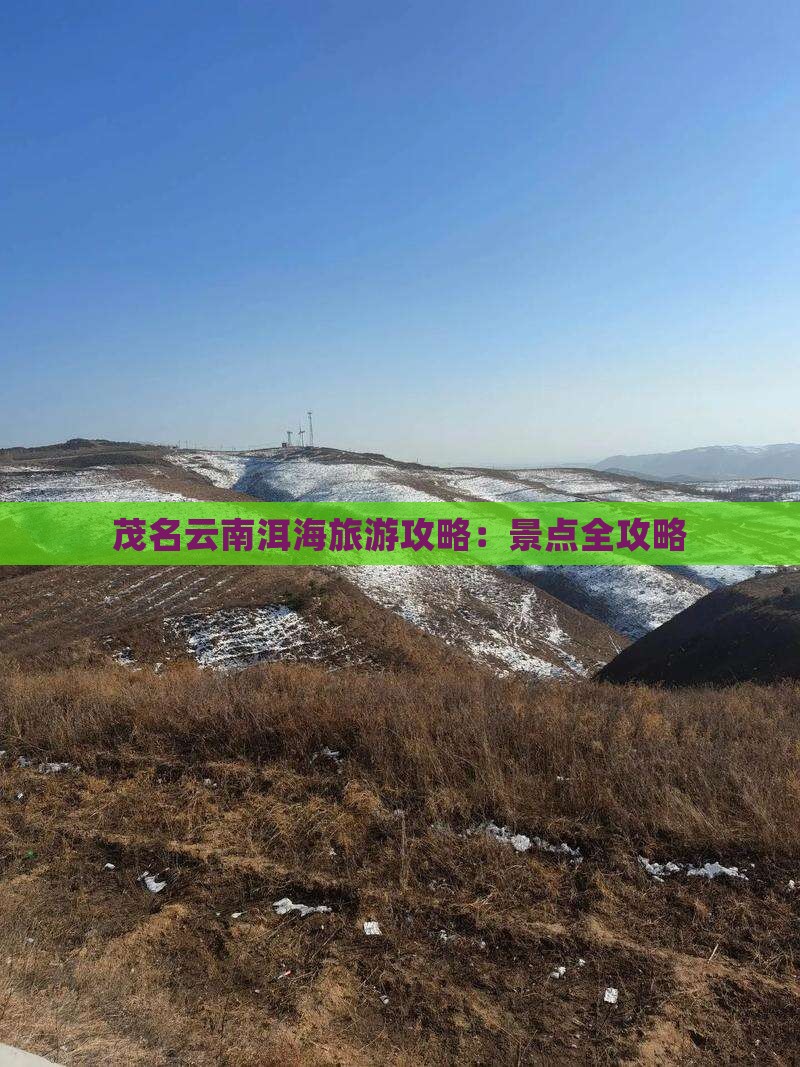 茂名去云南洱海一日