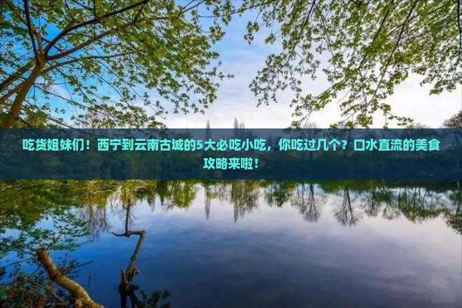 西宁到云南古城旅游小吃
