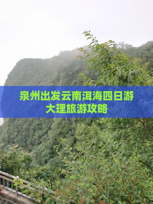 泉州去云南洱海四日游 泉州去云南洱海四日游