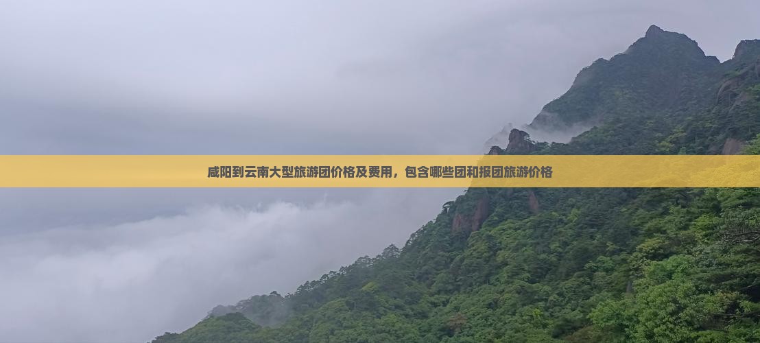 咸阳到云南大型旅游团