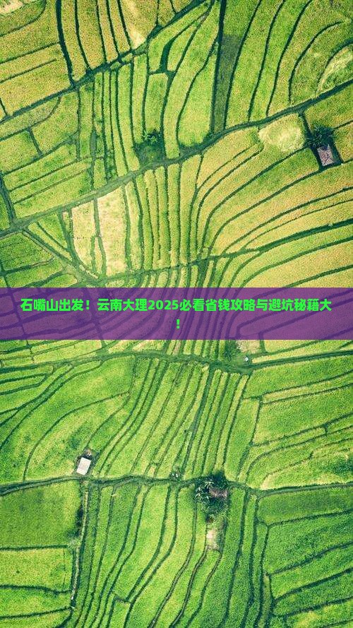 石嘴山到云南大理攻略