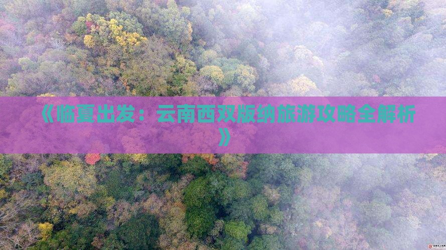 《临夏出发：云南西双版纳旅游攻略全解析》