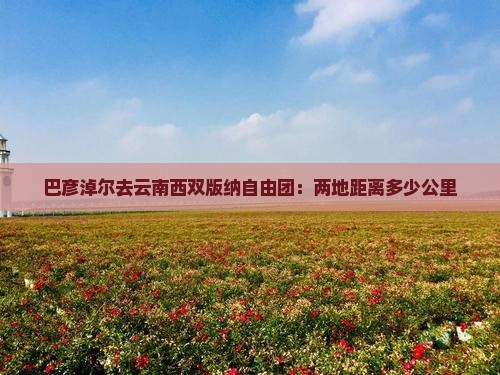 巴彦淖尔去云南西双版纳自由团：两地距离多少公里