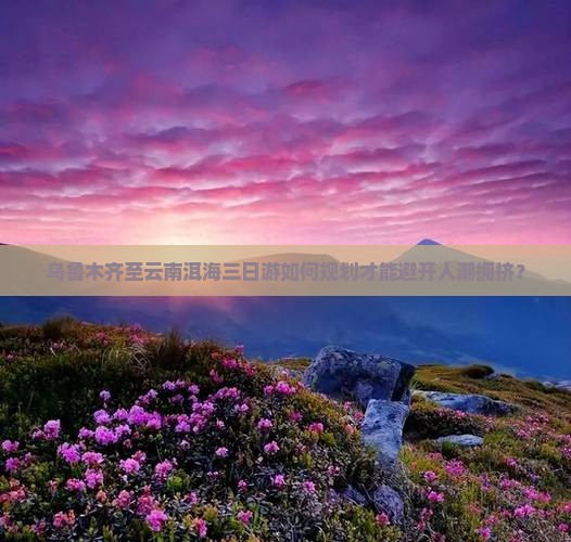乌鲁木齐至云南洱海三日游如何规划才能避开人潮拥挤？