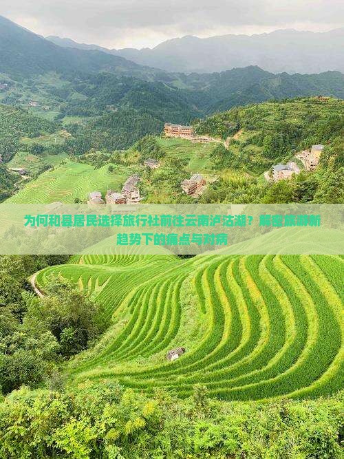 为何和县居民选择旅行社前往云南泸沽湖？解密旅游新趋势下的痛点与对病