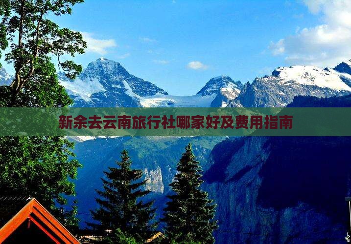新余去云南旅行社哪家好及费用指南
