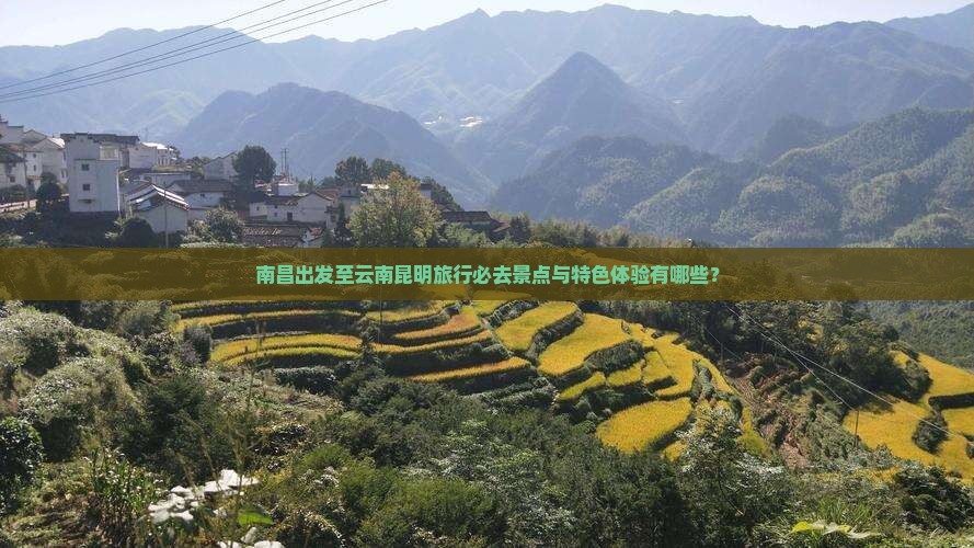 南昌出发至云南昆明旅行必去景点与特色体验有哪些？