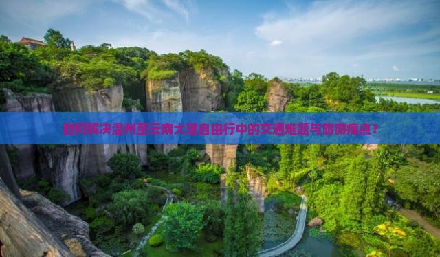 如何解决温州至云南大理自由行中的交通难题与旅游痛点？