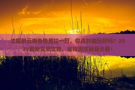 沈阳到云南香格里拉一日