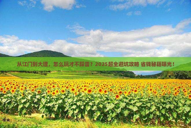江门去云南大理攻略