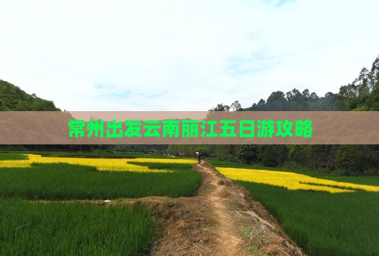 常州到云南丽江五日游