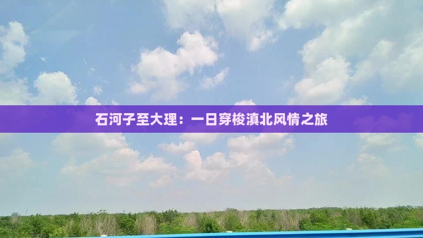 石河子至大理：一日穿梭滇北风情之旅