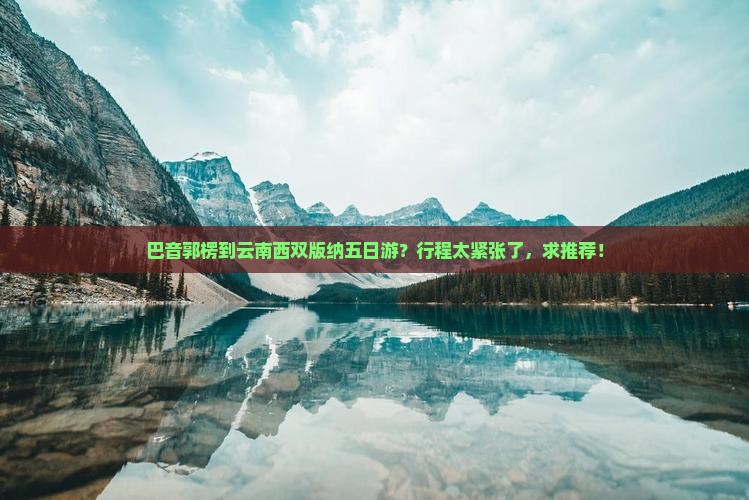巴音郭楞到云南西双版纳五日游？行程太紧张了，求推荐！