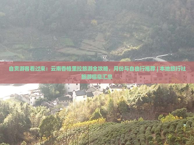 自贡游客看过来：云南香格里拉旅游全攻略，月份与自由行推荐 | 本地旅行社旅游信息汇总