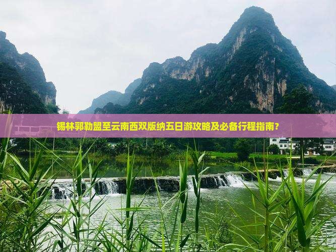 锡林郭勒盟至云南西双版纳五日游攻略及必备行程指南？