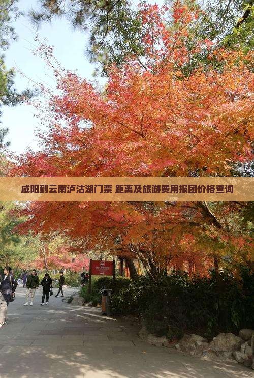 咸阳到云南泸沽湖门票+距离及旅游费用报团价格查询