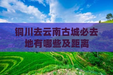 铜川去云南古城必去地有哪些及距离