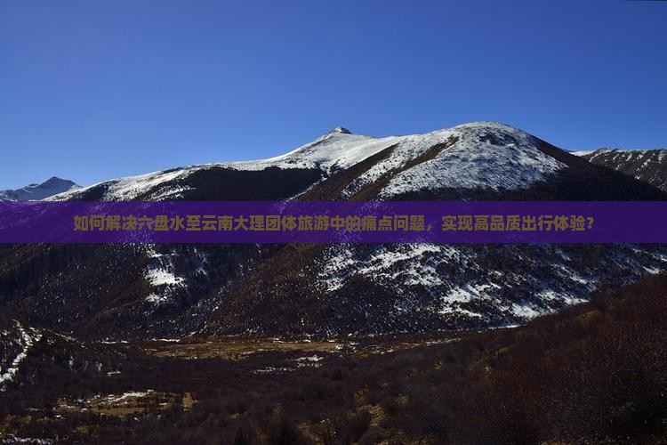 如何解决六盘水至云南大理团体旅游中的痛点问题，实现高品质出行体验？