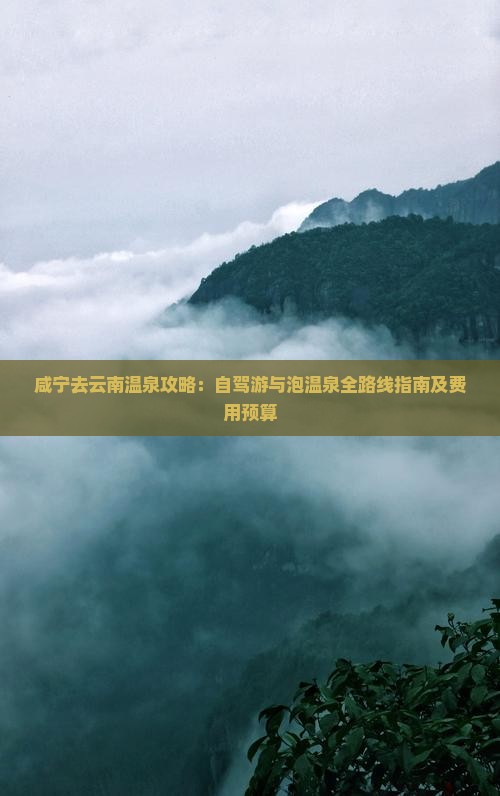 咸宁去云南温泉攻略：自驾游与泡温泉全路线指南及费用预算