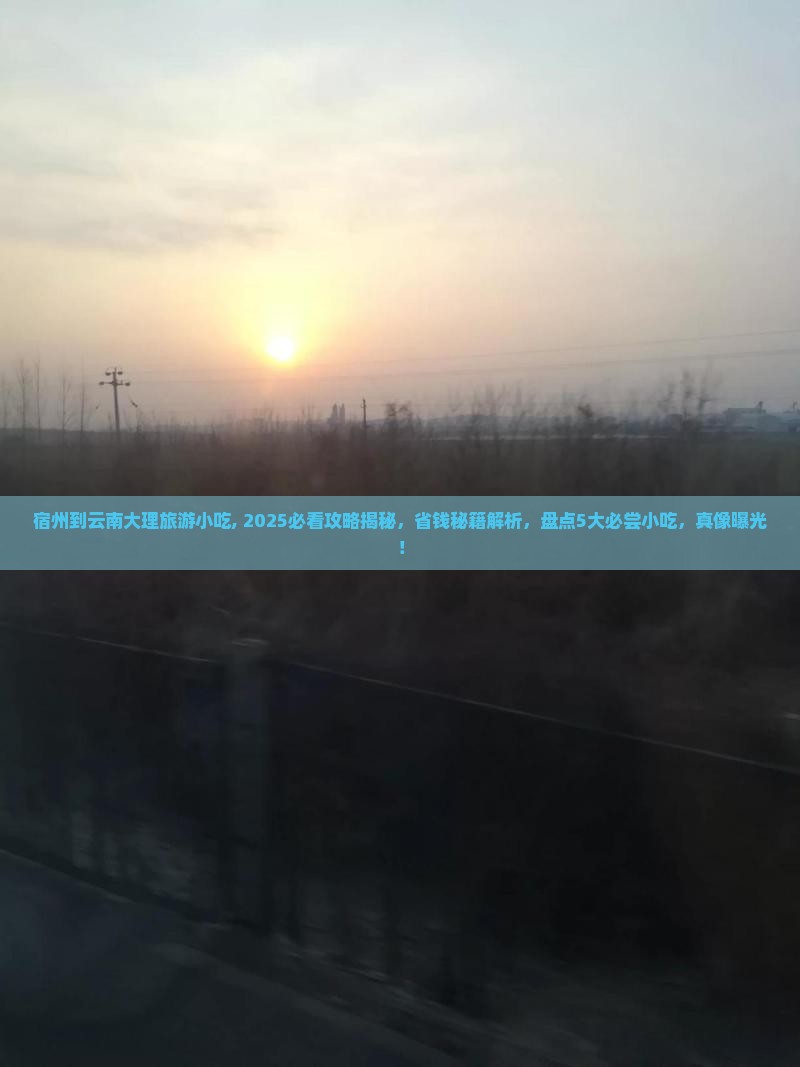 宿州到云南大理旅游小吃