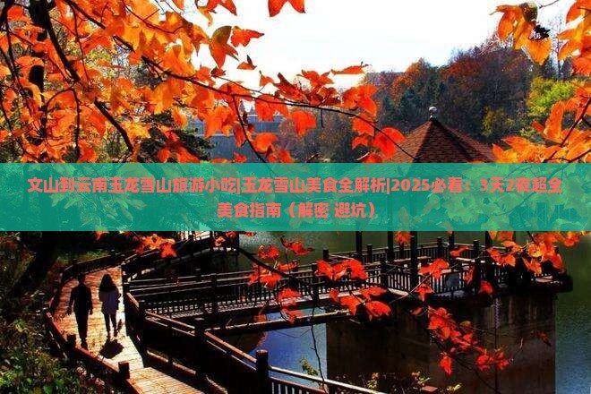 文山到云南玉龙雪山旅游小吃