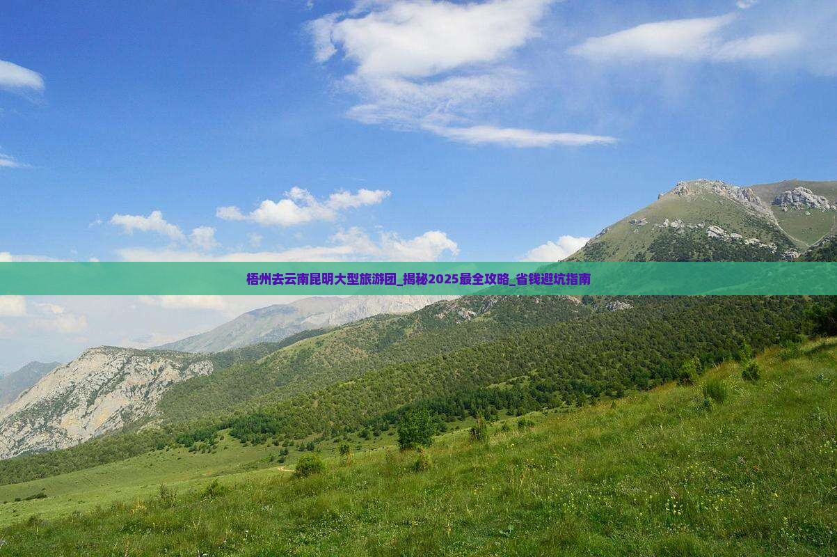 梧州去云南昆明大型旅游团