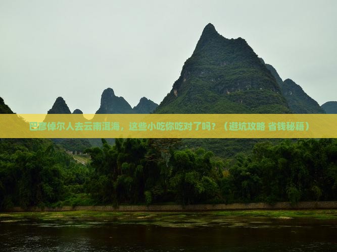 巴彦倬尔去云南洱海旅游小吃