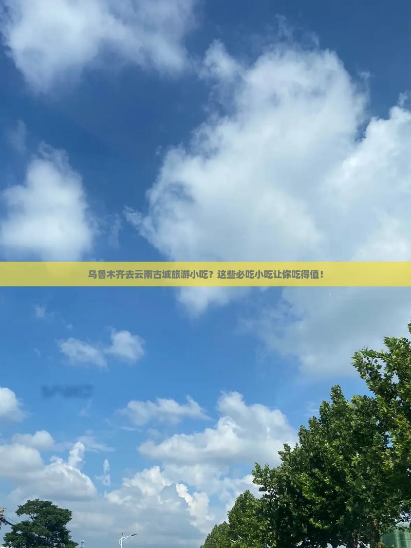 乌鲁木齐去云南古城旅游小吃