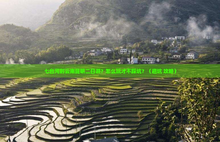 七台河到云南昆明二日游