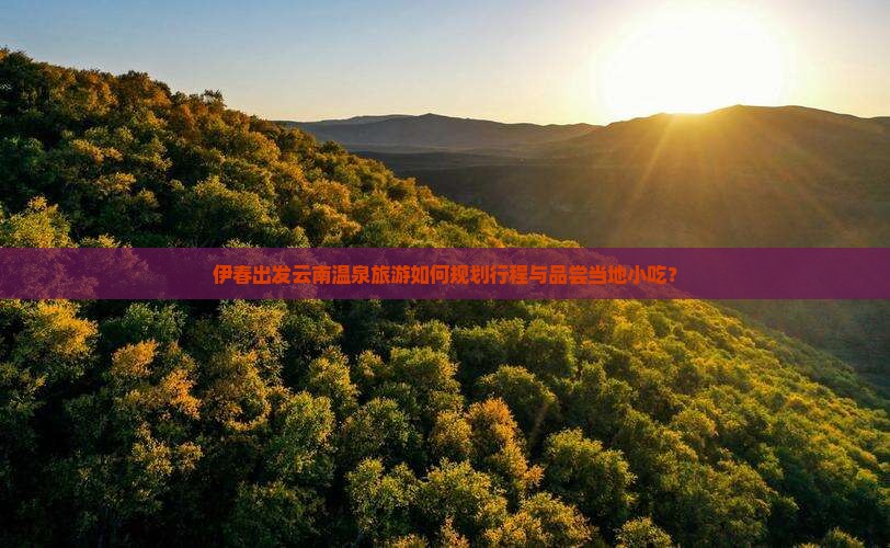 伊春出发云南温泉旅游如何规划行程与品尝当地小吃？