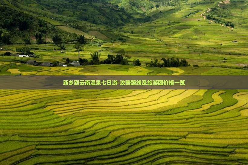 新乡到云南温泉七日游-攻略路线及旅游团价格一览