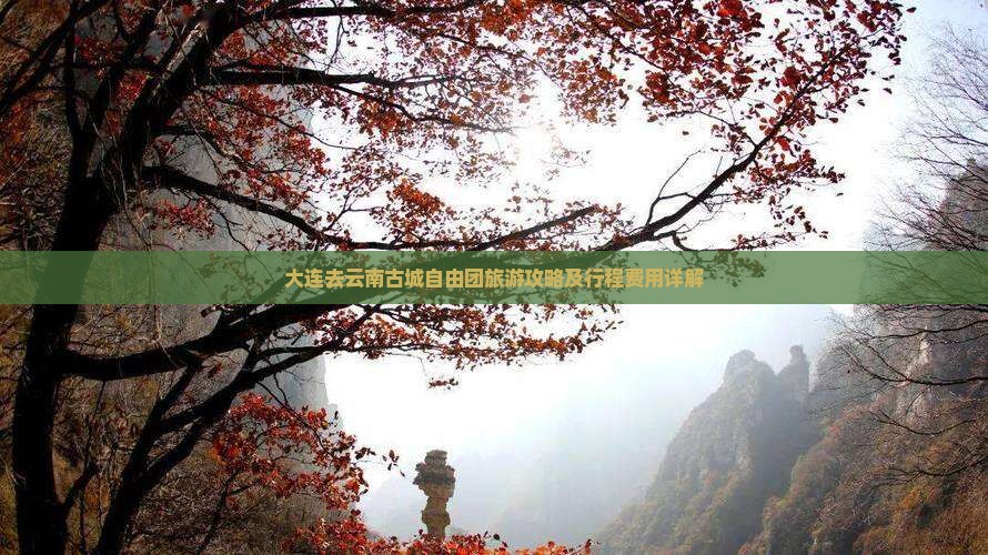 大连去云南古城自由团旅游攻略及行程费用详解