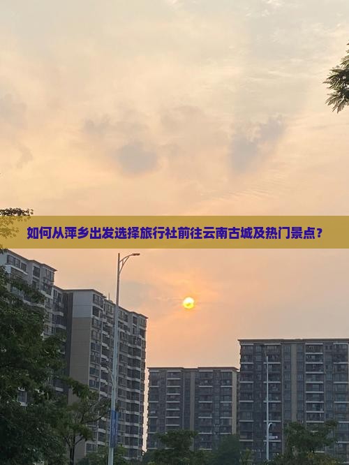 如何从萍乡出发选择旅行社前往云南古城及热门景点？