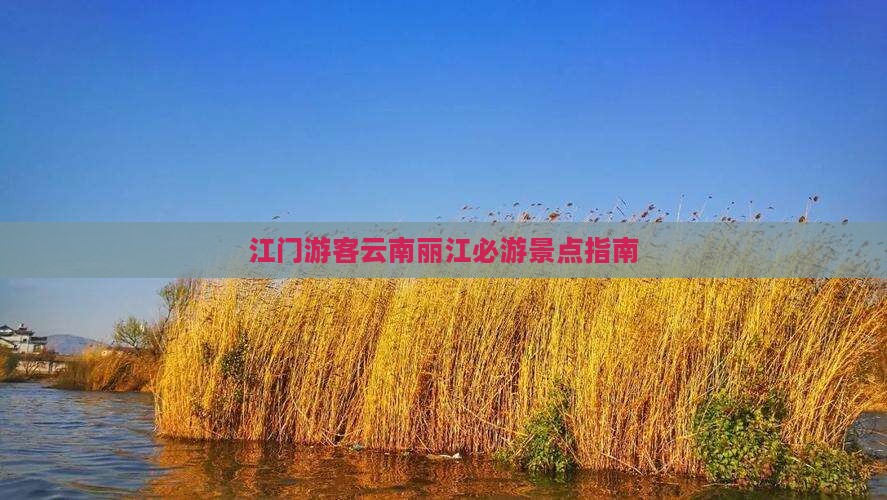 江门游客云南丽江必游景点指南