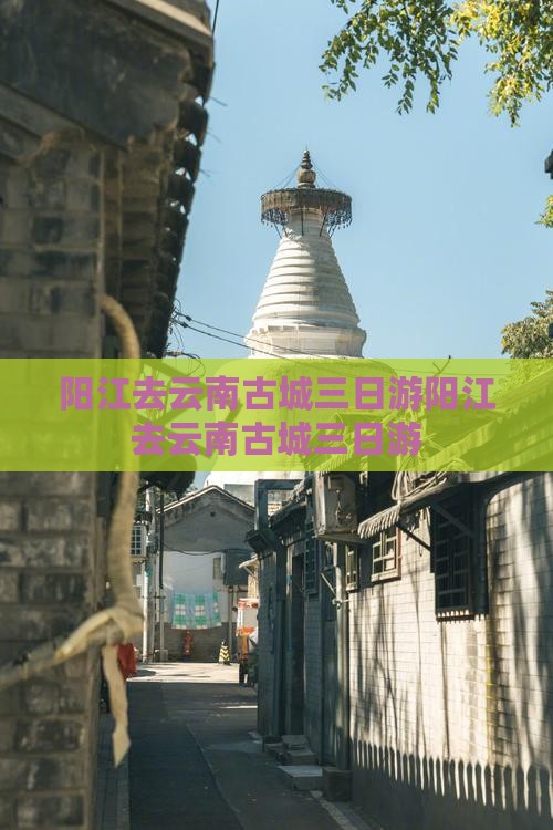 阳江去云南古城三日游