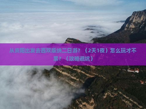 资阳到云南西双版纳二日游
