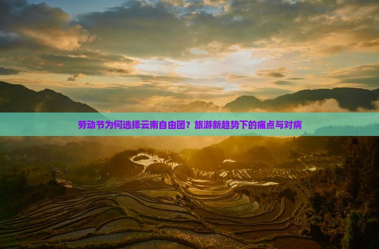劳动节为何选择云南自由团？旅游新趋势下的痛点与对病