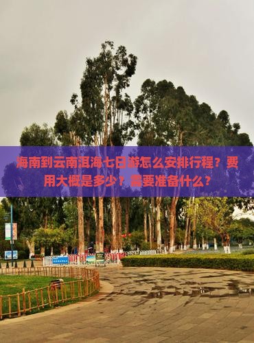 海南到云南洱海七日游怎么安排行程？费用大概是多少？需要准备什么？