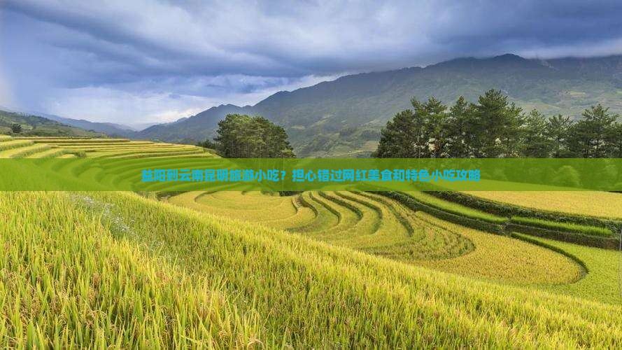 益阳到云南昆明旅游小吃？担心错过网红美食和特色小吃攻略