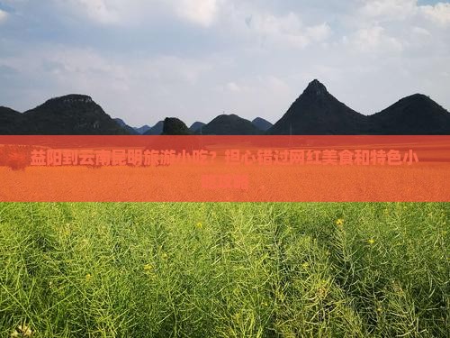 益阳到云南昆明旅游小吃？担心错过网红美食和特色小吃攻略