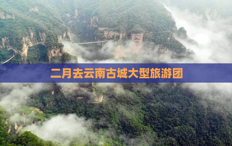 二月去云南古城大型旅游团