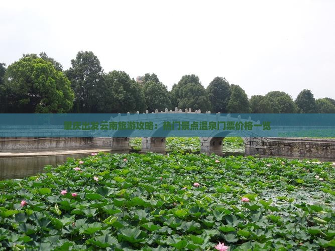 肇庆出发云南旅游攻略：热门景点温泉门票价格一览