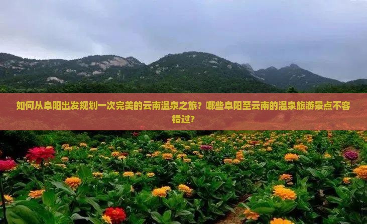 如何从阜阳出发规划一次完美的云南温泉之旅？哪些阜阳至云南的温泉旅游景点不容错过？