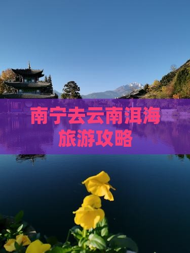 南宁去云南洱海旅游