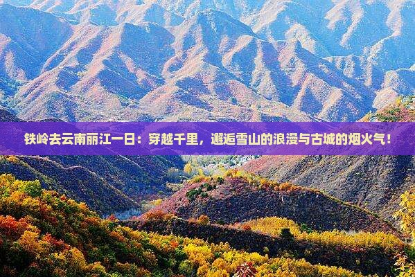 铁岭去云南丽江一日