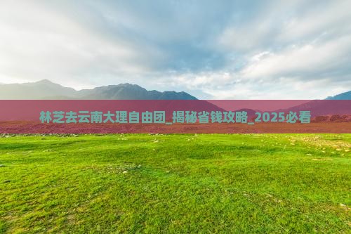林芝去云南大理自由团