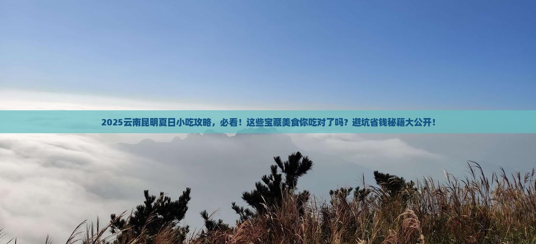 夏天到云南昆明旅游小吃